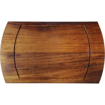 GRV-1792 Groovy İroko Steak Sunum Tahta - 46×27