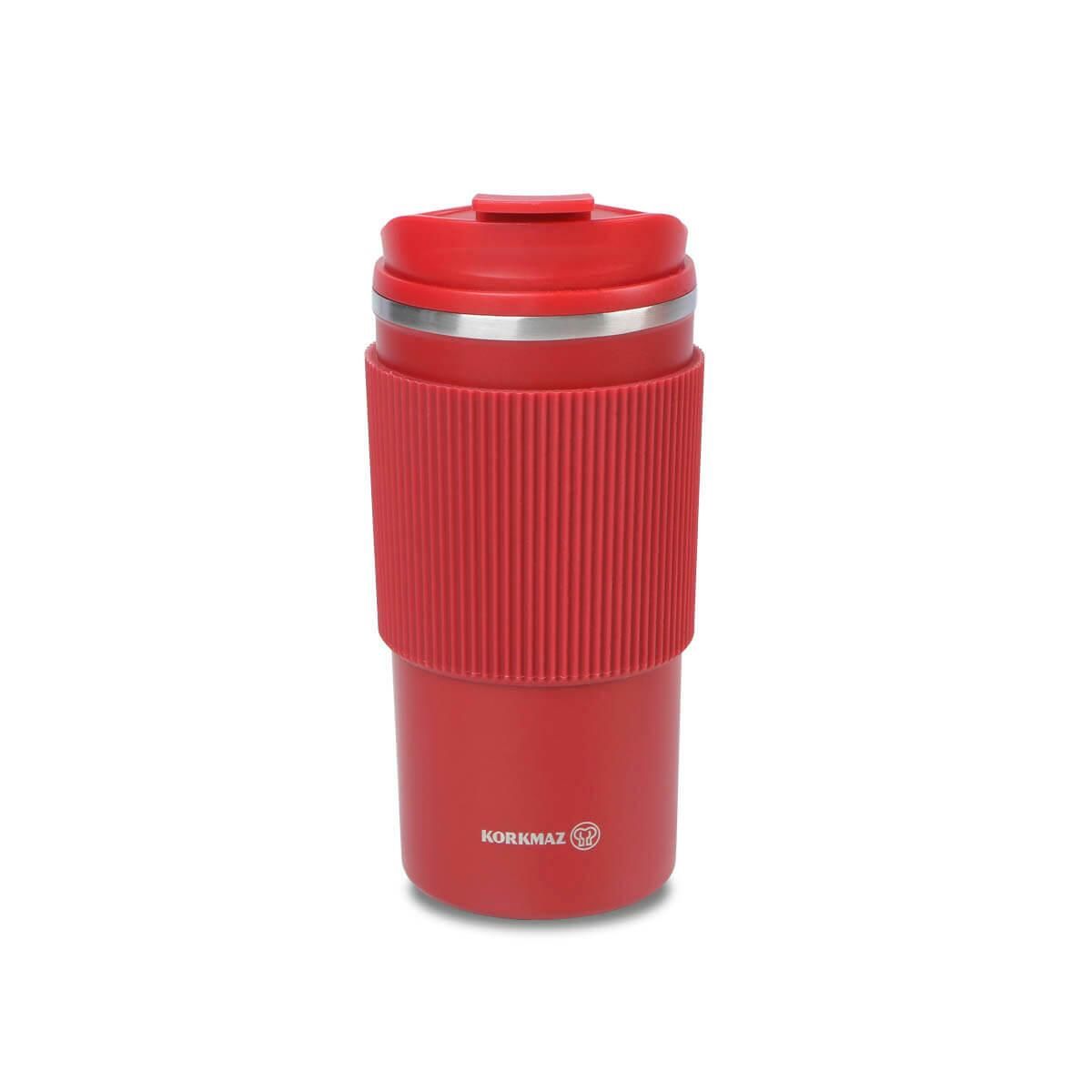 Korkmaz Freedom Plus Kırmızı Kahve Bardağı A5539-1